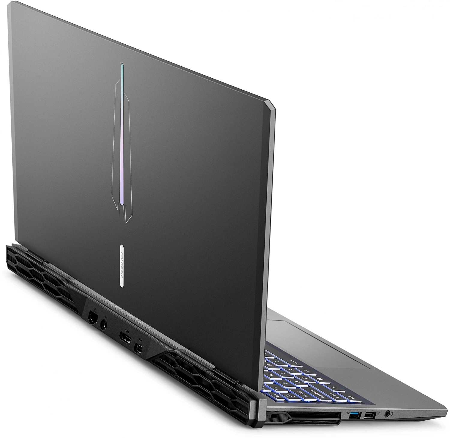 Ноутбук Colorful EVOL P15 24-HD55D16512A-G-RUA-KA Intel Core i5-12450H/16Gb/SSD512Gb/RTX 4050 6Gb/15.6"/IPS/FHD/144Hz/NoOS/grey