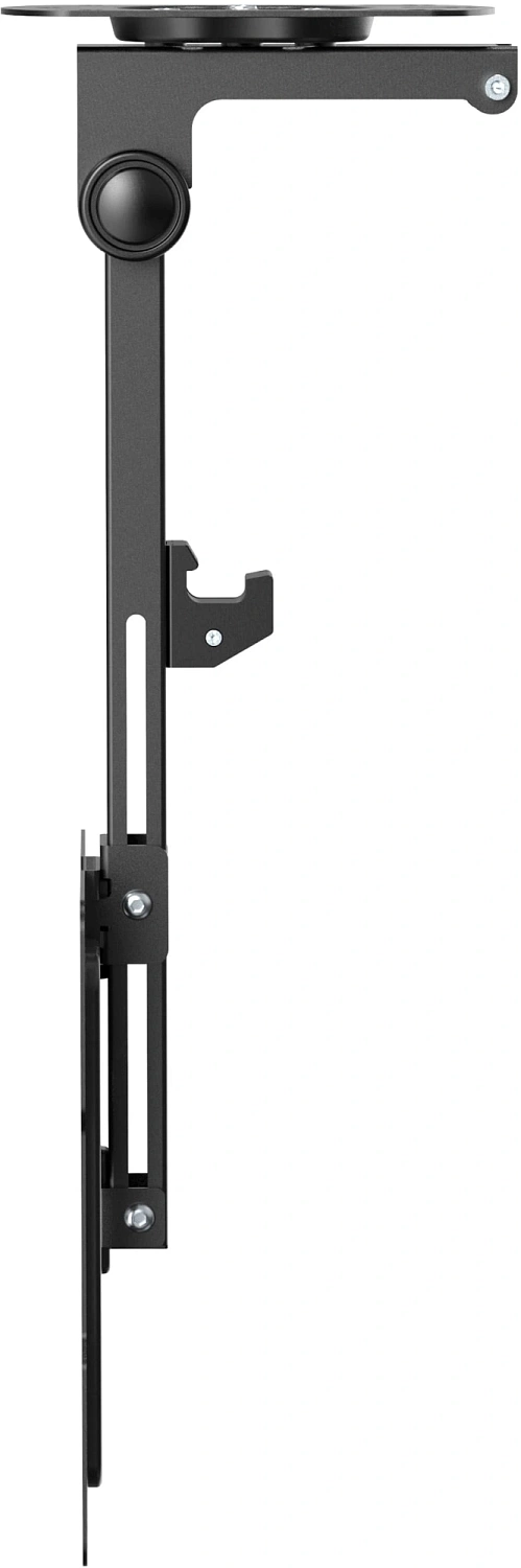 Кронштейн для телевизора Ultramounts UM967 черный 23"-55" макс.20кг потолочный поворот и наклон