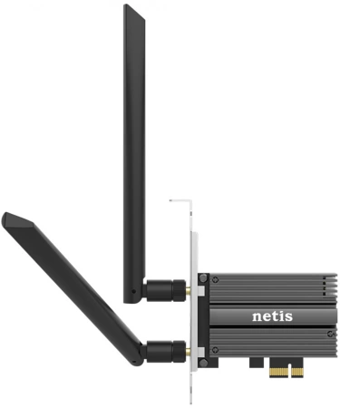 Сетевой адаптер Wi-Fi Netis F0 AC1300 PCI Express (ант.внеш.съем) 2ант.