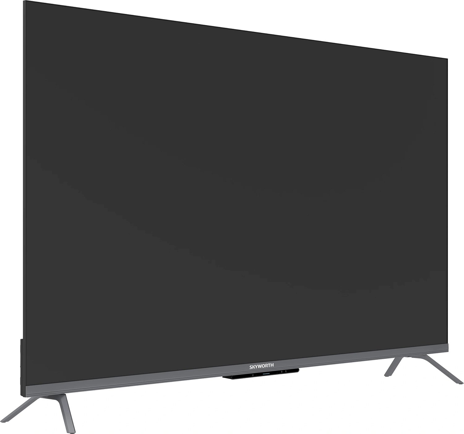 Телевизор QLED Skyworth 60" 60Q66H Google TV Frameless черный/серебристый 4K Ultra HD 60Hz DVB-T DVB-T2 DVB-C DVB-S DVB-S2 USB WiFi Smart TV