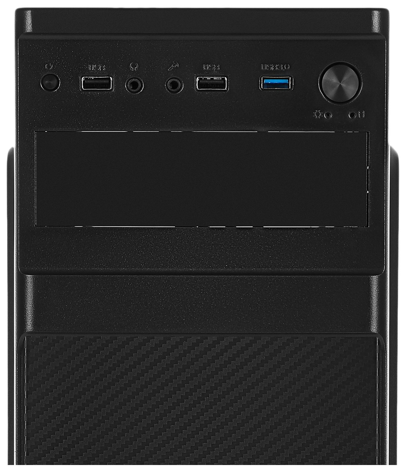 Корпус Digma DC-ATX200-U3 черный без БП ATX 1x80mm 2x120mm 1xUSB2.0 1xUSB3.0 audio