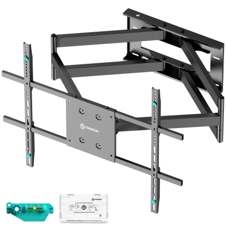 Кронштейн для телевизора 42"-110" наклонно-поворотный ONKRON M8L, черный