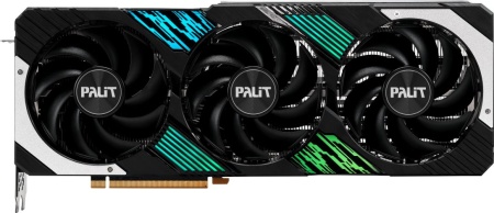 Видеокарта PALIT NED4080T19T2-1032A RTX4080 GAMINGPRO OC 16GB GDDR6X 256bit 3-DP HDMI