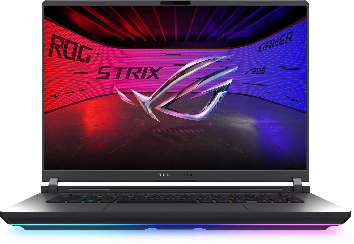 Ноутбук Asus ROG Strix G16 G615JMR-TS414 Core i7 14650HX 16Gb SSD512Gb NVIDIA GeForce RTX 5060 8Gb 16" IPS WQXGA (2560x1600) без ОС grey WiFi BT Cam (90NR0LB1-M00KA0)
