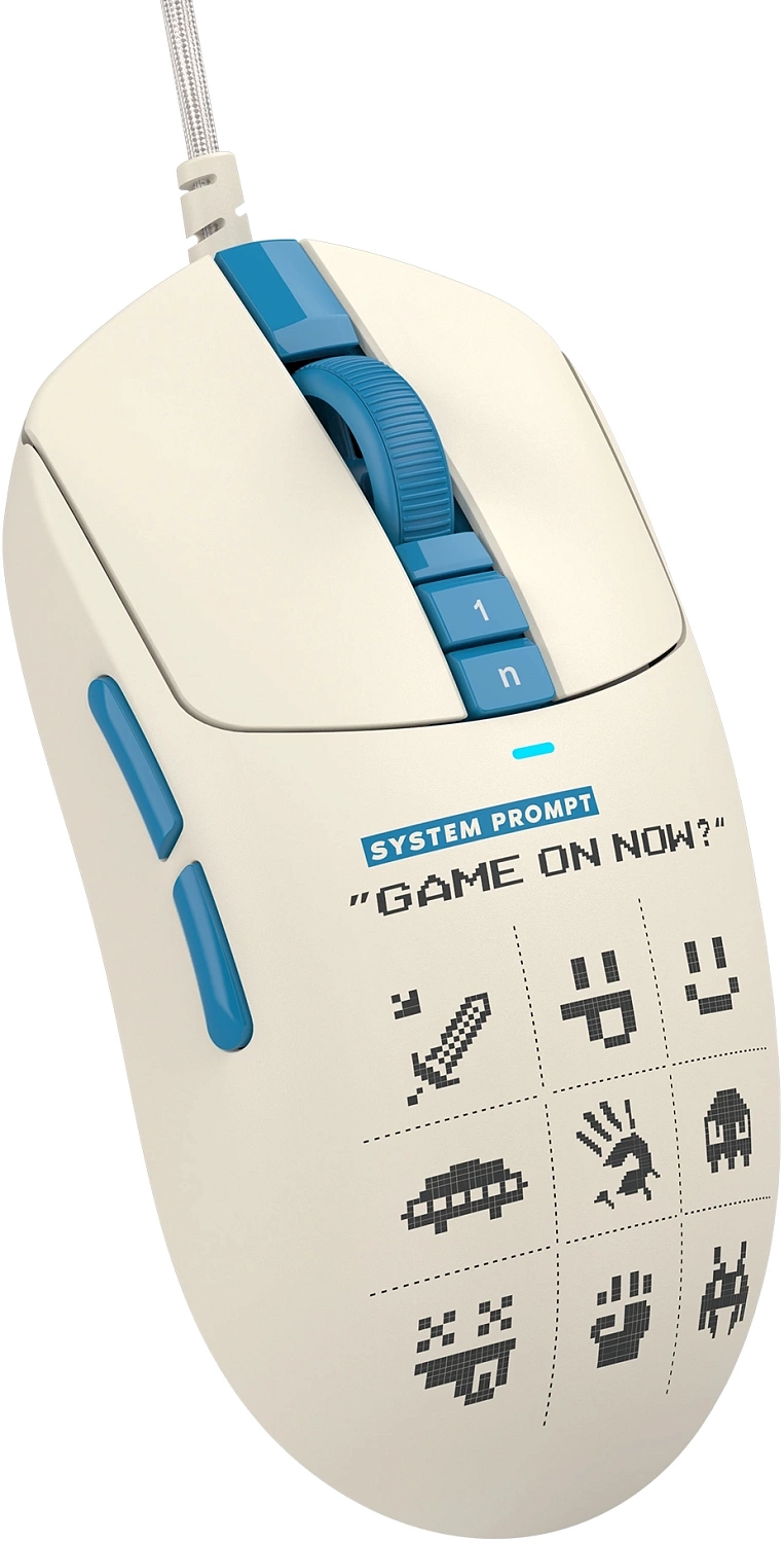 Мышь A4Tech Bloody W72 Ultra Pixels Blue рисунок/бежевый/голубой оптическая (20000dpi) USB Мышь A4Tech Bloody W72 Ultra Pixels Blue рисунок/бежевый/голубой оптическая (20000dpi) USB