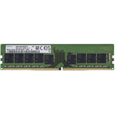 Модуль памяти Samsung 32GB DDR4 M391A4G43AB1-CWE 3200MHz 2Rx8 DIMM Unbuffered ECC