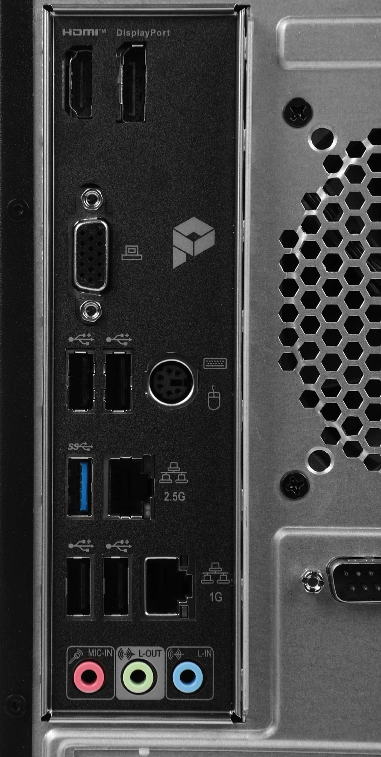 ПК Мини MSI Pro DP180 12-443XRU i3 12100 (3.3) 16Gb SSD512Gb UHDG 730 CR noOS 2.5xGbitEth+1xGbitEth WiFi BT 500W черный (9S6-B0A721-443)