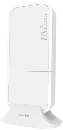 Точка доступа MikroTik wAP R ac with four core 710MHz CPU, 128MB RAM, 2x Gigabit LAN, built-in 2.4Ghz 802.11b/g/n Dual Chain wireless with integrated antenna,  built-in 5Ghz 802.11an/ac Dual Chain wireless with int