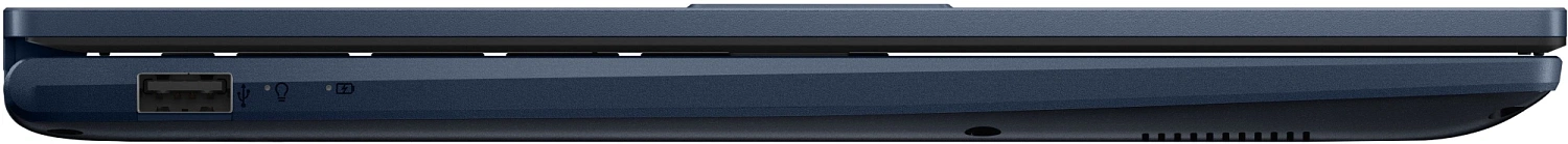 Ноутбук Asus VivoBook 14 X1404VA-I512256 Core i5 1334U 12Gb SSD256Gb Intel UHD Graphics 14" IPS FHD (1920x1080) Windows 11 Home Multi Language blue WiFi BT Cam (90NB10I1-M016B0)