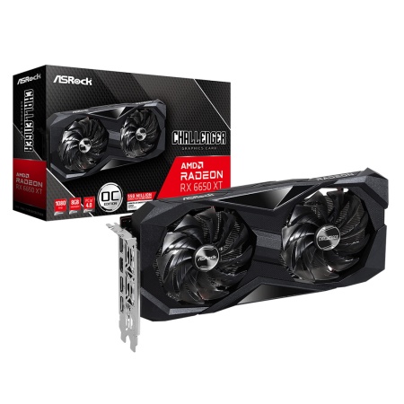 RX6650XT Challenger D 8GB OC GDDR6 128-bit HDMI DPx3 Dual Fan Design