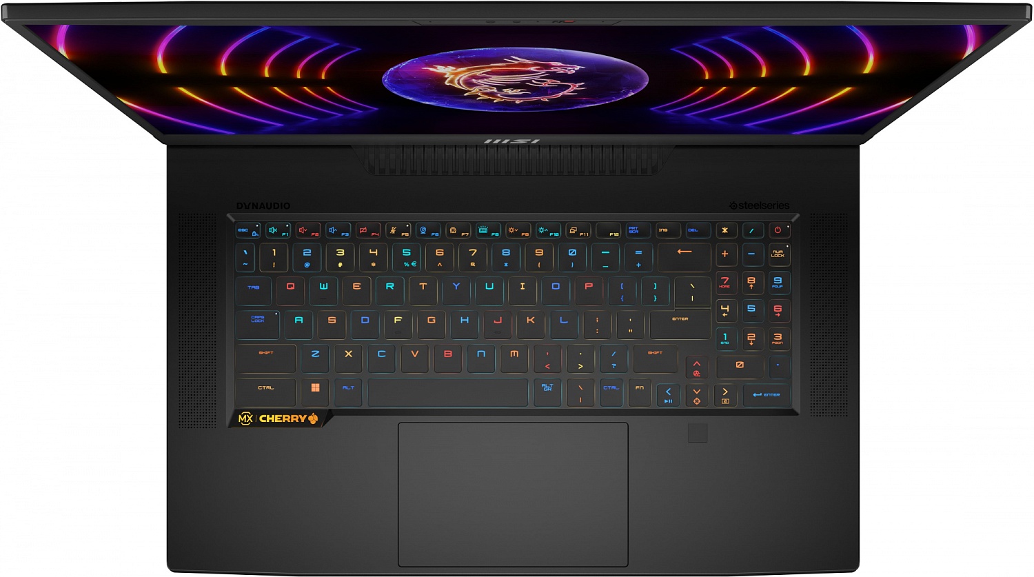 Ноутбук MSI Titan GT77HX 13VI-213RU Core i9 13980HX 64Gb SSD3Tb NVIDIA GeForce RTX4090 16Gb 17.3" IPS UHD (3840x2160) Windows 11 Home black WiFi BT Cam (9S7-17Q211-213)