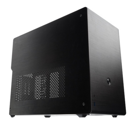 OPHION M EVO ALS 0R20B00138, black, Aluminum, Micro-ATX/MINI-ITX, USB3.0x1, C-TYPEx1