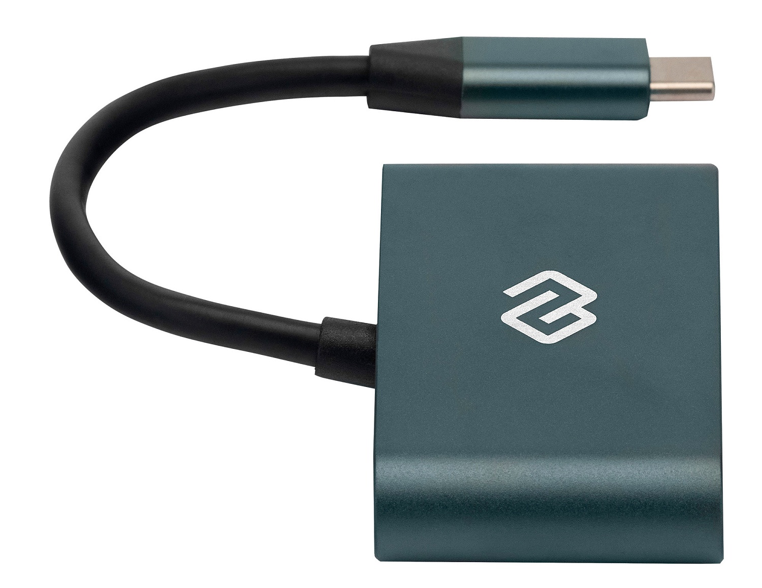 Устройство чтения карт памяти Type C Digma CR-СA2512-G серый