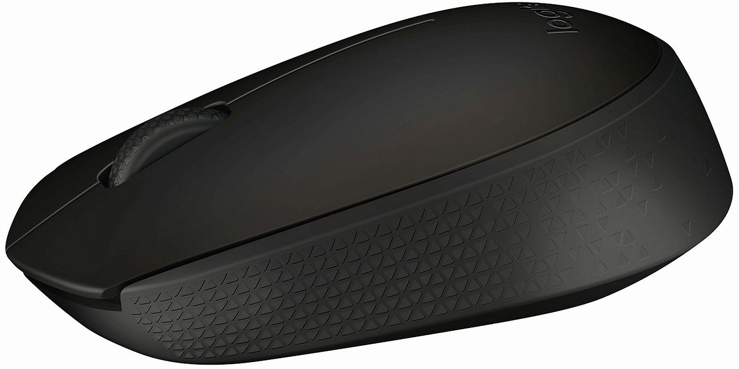 Мышь Logitech B170 черный оптическая (1000dpi) беспроводная USB для ноутбука (2but) Мышь Logitech B170 черный оптическая (1000dpi) беспроводная USB для ноутбука (2but)