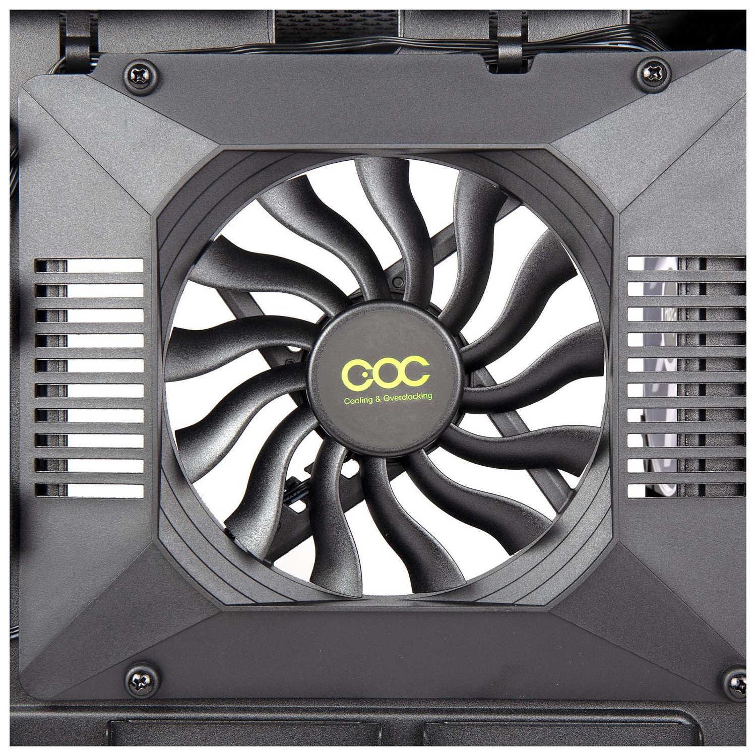 Корпус Hiper CC BG черный без БП ATX 1x120mm 3x140mm 2xUSB3.0 audio bott PSU