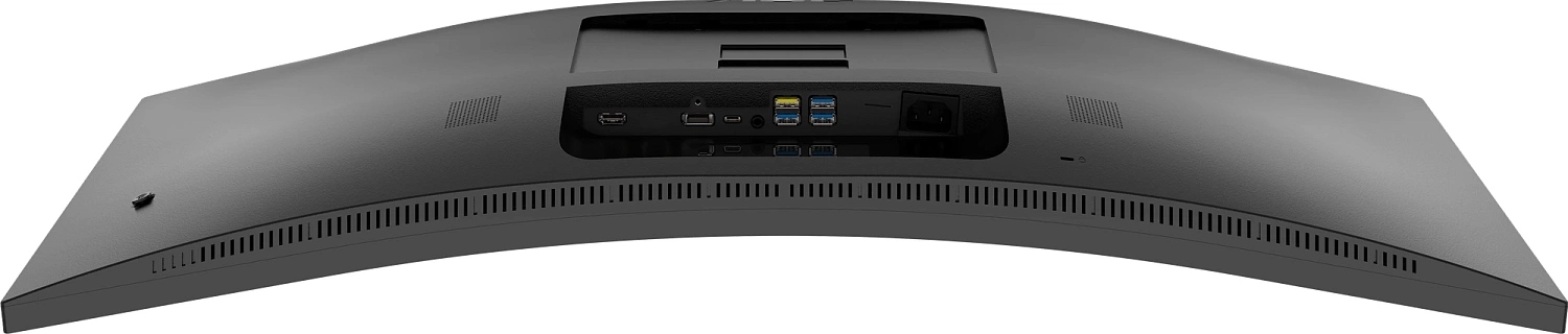 Монитор 34" AOC CU34V5CW Curved 3440x1440 100Гц VA LED 16:9 4(1)ms HDMI DP USB-C/4xUSB3.2 20M:1 3000:1 178/178 300cd WebcamTilt HAS Swivel Speakers 2*5W Black