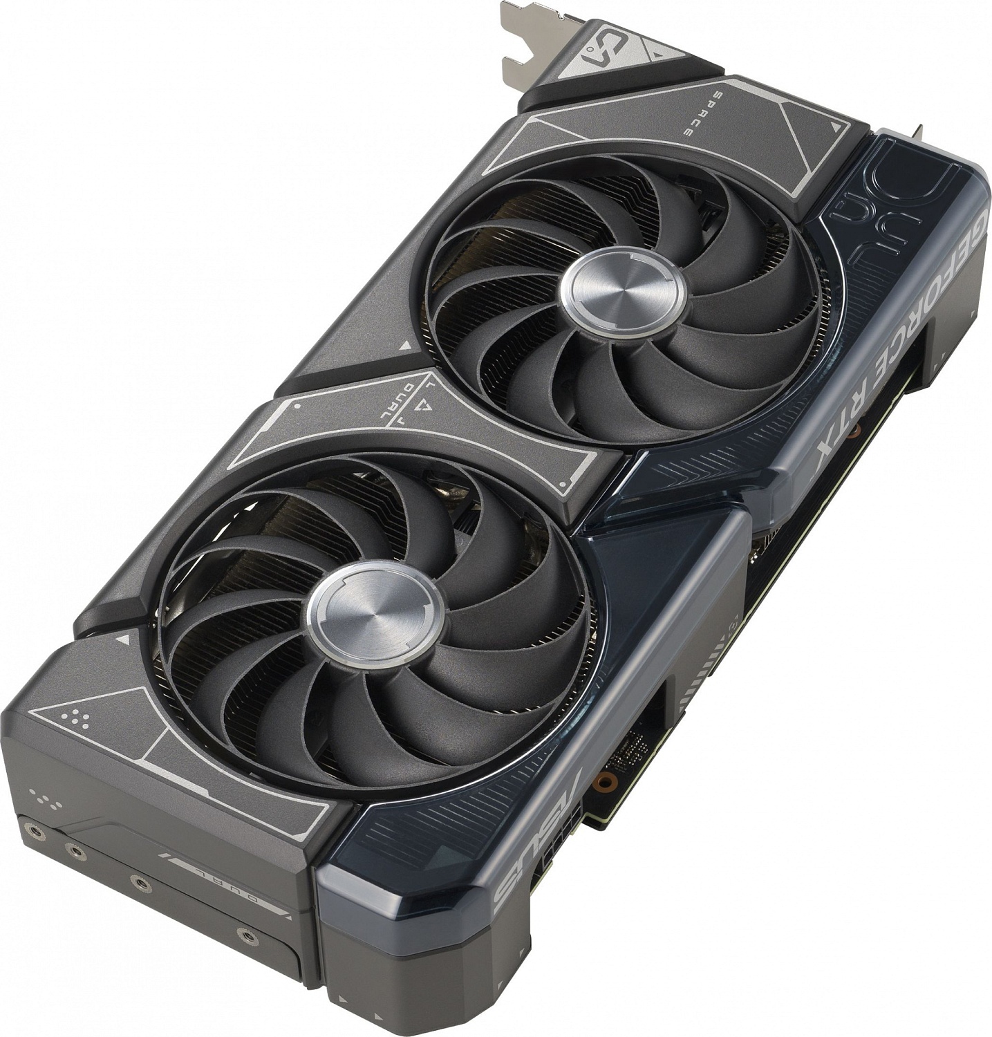 Видеокарта Asus PCI-E 4.0 DUAL-RTX4070S-O12G NVIDIA GeForce RTX 4070 Super 12Gb 192bit GDDR6X 2475/21000 HDMIx1 DPx3 HDCP Ret