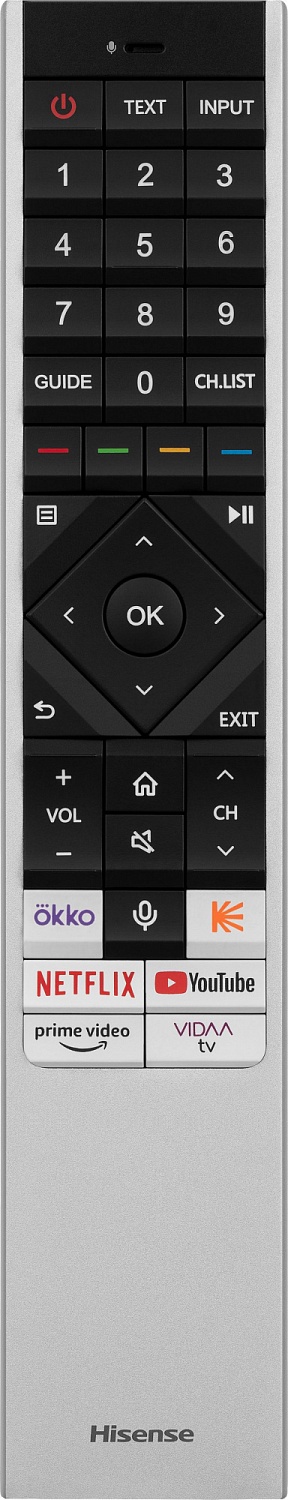 Телевизор QLED Hisense 65" 65U7KQ черный/черный 4K Ultra HD 120Hz DVB-T DVB-T2 DVB-C DVB-S DVB-S2 USB WiFi Smart TV (RUS)