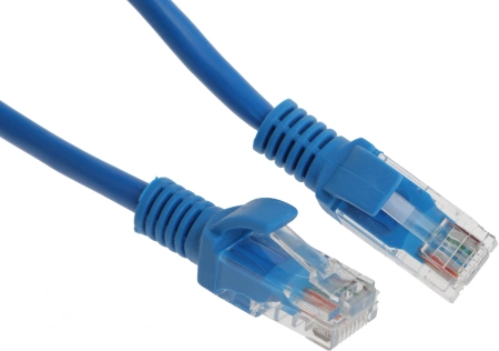 Патч-корд Premier PP12-0.25M/B 1000Гбит/с UTP 4 пары cat5E CCA molded 0.25м синий RJ-45 (m)-RJ-45 (m)