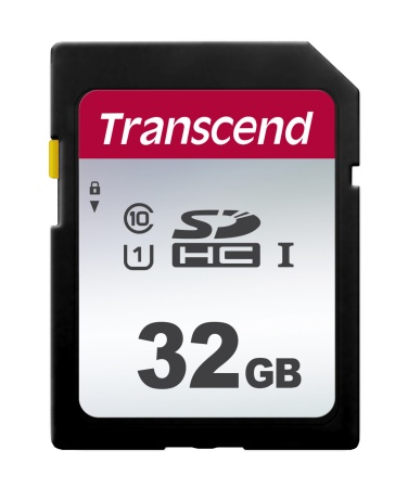 Флеш карта SDHC Transcend 32GB TS32GSDC300S w/o adapter