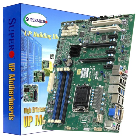 Материнская плата SuperMicro MBD-X10SAE-O, RTL {10} ATX LGA 1150 4x 240-pin DDR3 DIMM 6x SATA3 (6Gbps) ports via PCH 2x SATA3 (6Gbps) ports via ASM1061® 6x USB 3.0 ports 10x USB 2.0 ports 7.1 HD Jacks 2x PCI 5V 32-bit slots