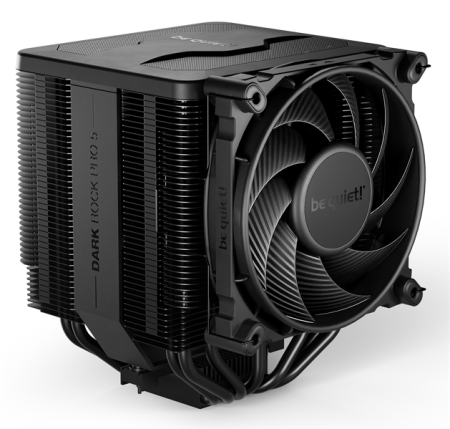 Кулер для процессора be quiet! Dark Rock Pro 5 / 270W TDP, 7 HP, 1x120mm + 1x135mm fans / BK036