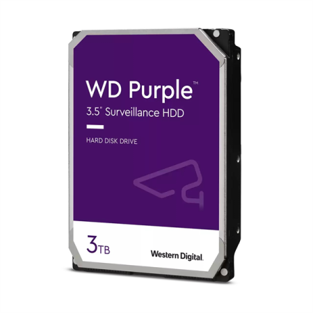 Жесткий диск WD SATA-III 3TB WD33PURZ Surveillance Purple (5400rpm) 64Mb 3.5"