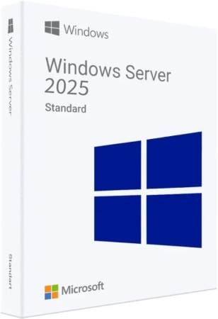 Комплект программного обеспечения Windows Svr Std 2025 64Bit English 1pk DSP OEI DVD 16 Core