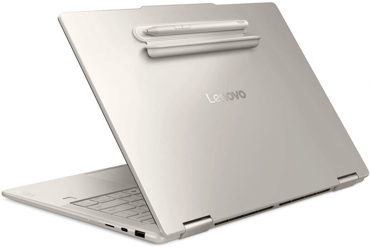 Ноутбук Lenovo Yoga 7 2-in-1 14AGP11 Ryzen AI 7 445 24Gb SSD512Gb AMD Radeon 840M 14" OLED Touch WUXGA (1920x1200) Windows 11 Home beige WiFi BT Cam (83TD0083RK)