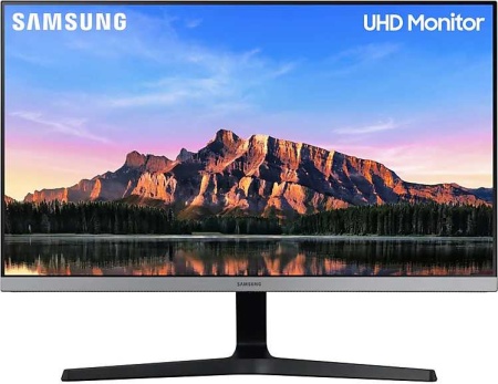 Монитор Samsung 28" U28R550UQI IPS LED 16:9 3840x2160 4ms 300cd 1000:1 178/178 2*HDMI DP HDR10 60Hz FreeSync VESA Dark Blue Gray 2 years