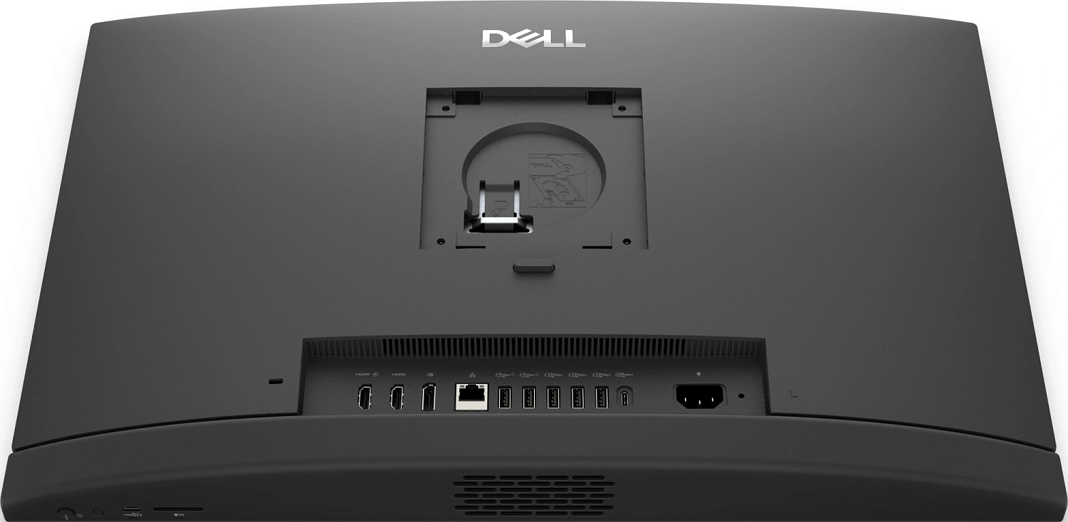 Моноблок Dell Pro QC24250 23.8" Full HD U7 265 (1.8) 16Gb SSD512Gb Graphics CR Windows 11 Pro GbitEth WiFi BT клавиатура мышь Cam серебристый/серый 1920x1080