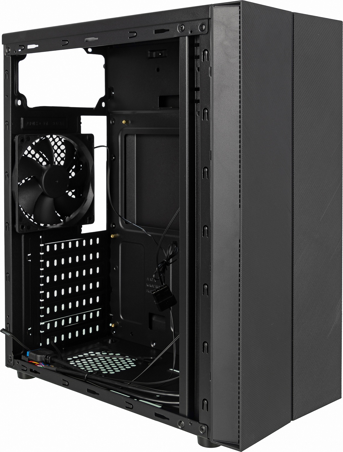 Корпус Accord ACC-CL292B черный без БП ATX 4x120mm 2xUSB2.0 1xUSB3.0 audio