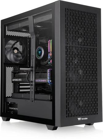Корпус Thermaltake AX500 черный без БП XL-ATX 8x140mm 2x200mm 2xUSB3.0 audio bott PSU