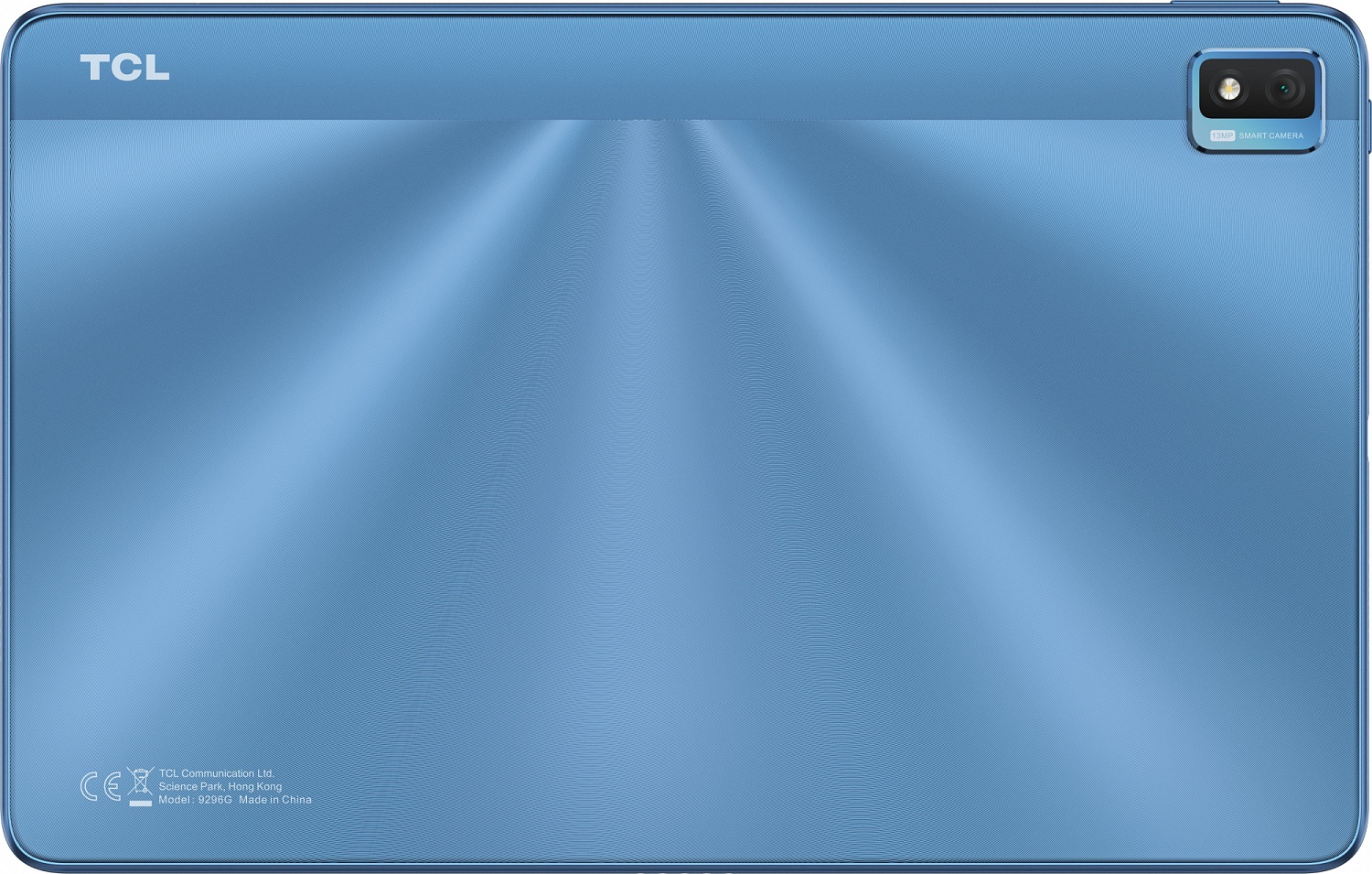 Планшет TCL Tabmax 10 MT MT8788A (2.0) 8C RAM4Gb ROM64Gb 10.36" IPS 2000x1200 Android голубой 13Mpix 8Mpix BT WiFi Touch microSD 256Gb minUSB 8000mAh до 1000hrs