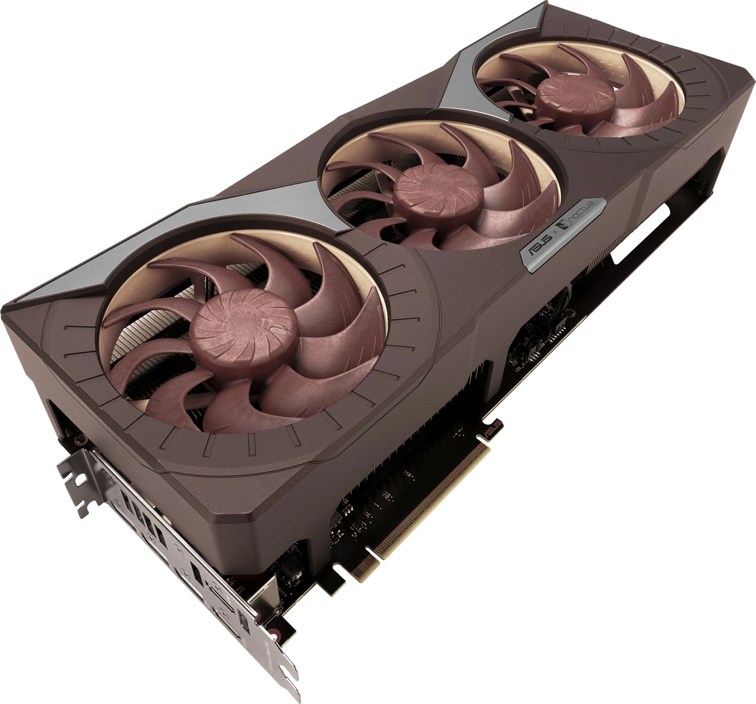 Видеокарта Asus PCI-E 5.0 RTX5080-O16G-NOCTUA NVIDIA GeForce RTX 5080 16Gb 256bit GDDR7 2700/30000 HDMIx2 DPx3 HDCP Ret