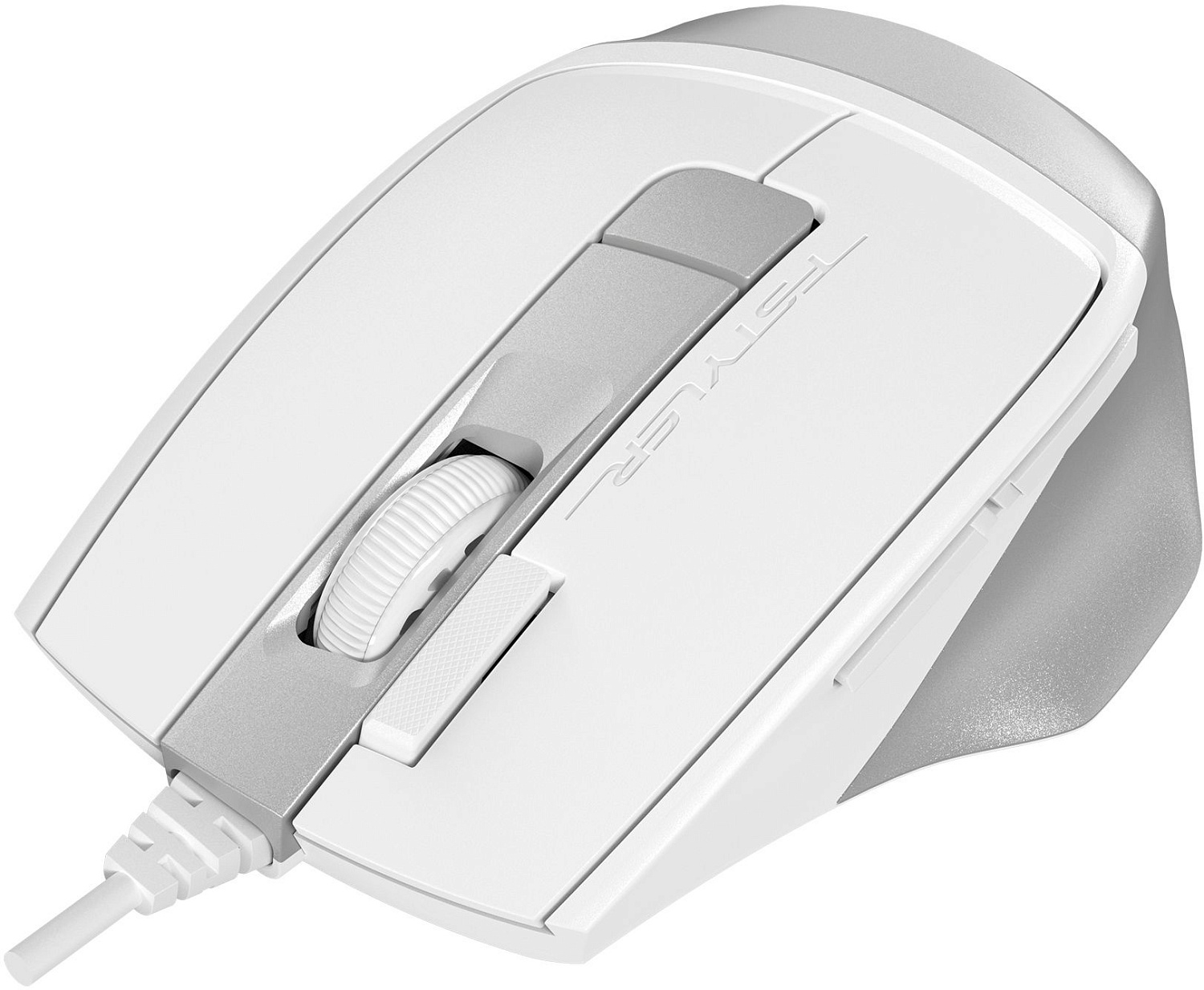 Мышь A4Tech Fstyler FM45S Air белый/серебристый оптическая (2400dpi) silent USB (7but) Мышь A4Tech Fstyler FM45S Air белый/серебристый оптическая (2400dpi) silent USB (7but)