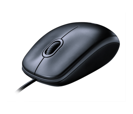 Мышь Logitech Mouse M100,  Grey Dark, USB, 1000dpi, [910-005003/910-001604]