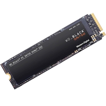 M.2 2280 500GB WD Black Client SSD WDS500G3X0C PCIe Gen3x4 with NVMe, 3470/2600, MTBF 1.75M, 3D TLC, 300TBW, Retail {50} (865362)