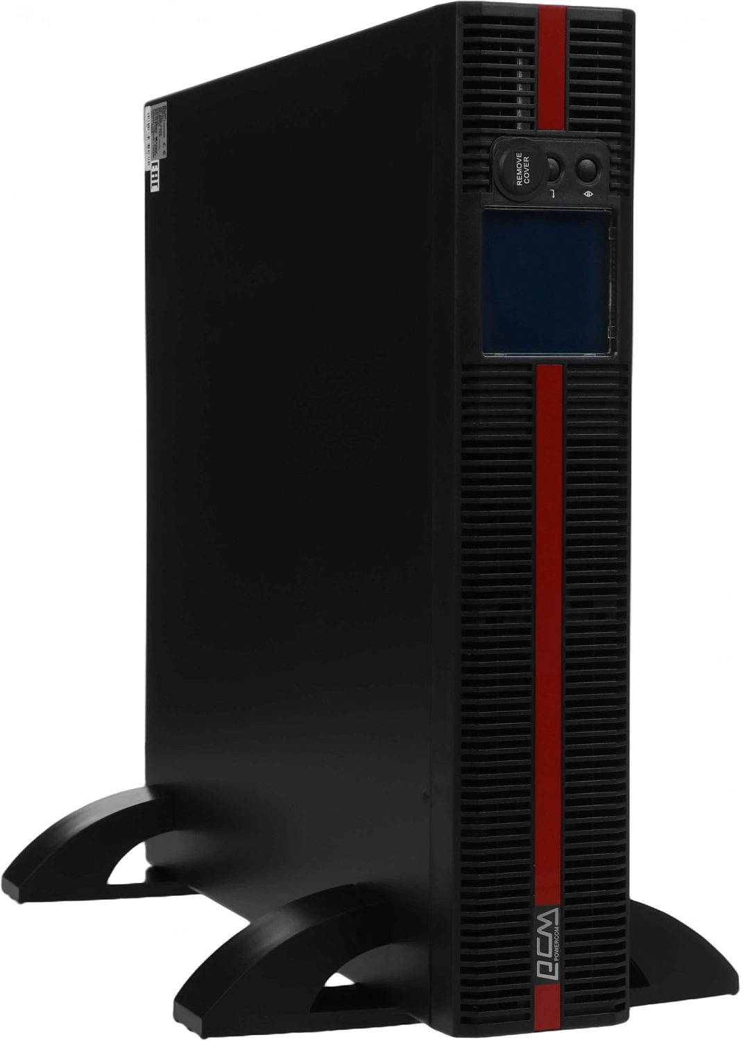 Источник бесперебойного питания Powercom MACAN SE, On-Line, 1500VA/1500W, Rack/Tower, 6*IEC320-C13, LCD, Serial+USB, SmartSlot, подкл. доп. Батарей (1168817)