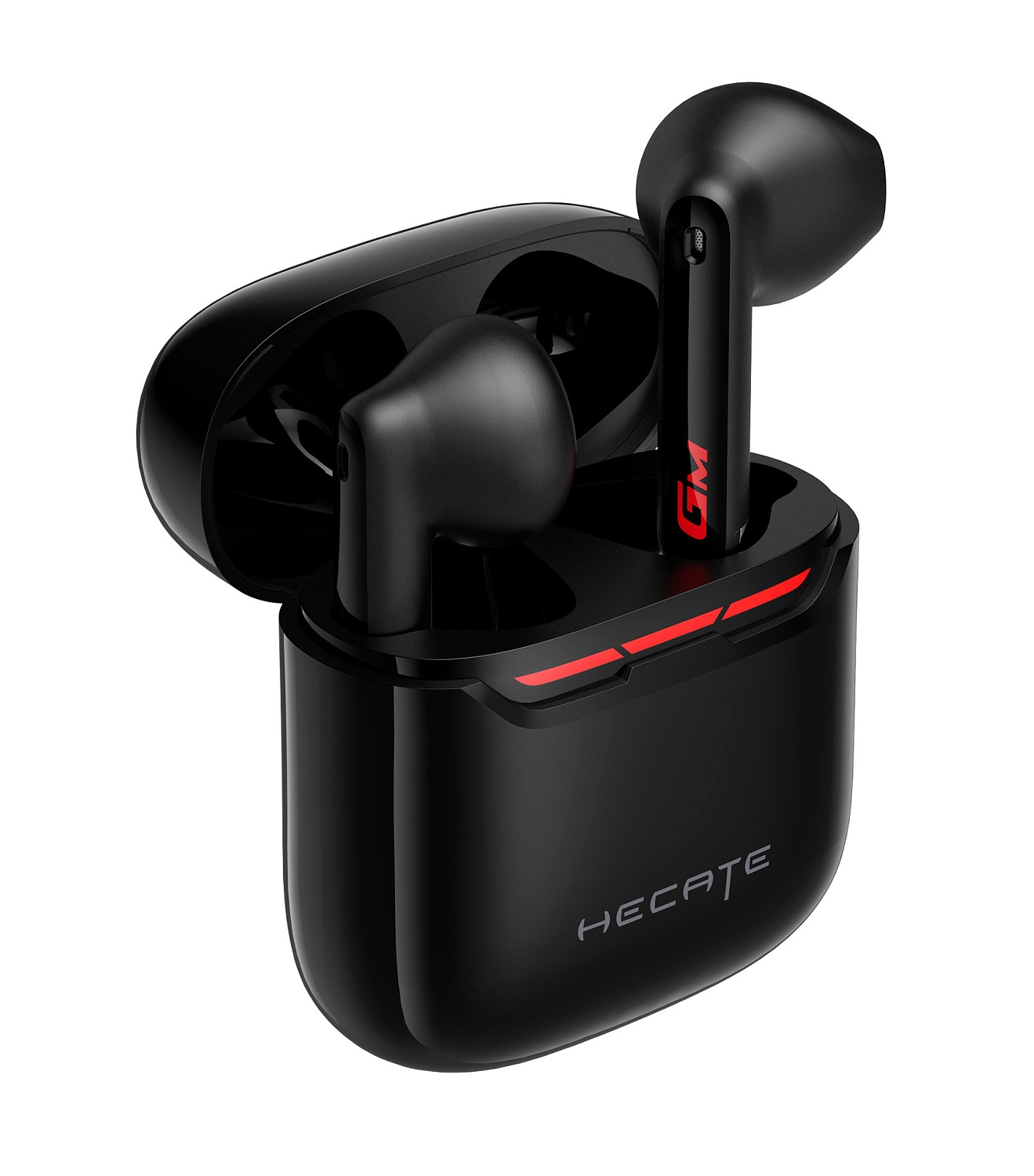 Наушники с микрофоном Edifier GM3 Plus черный вкладыши BT в ушной раковине