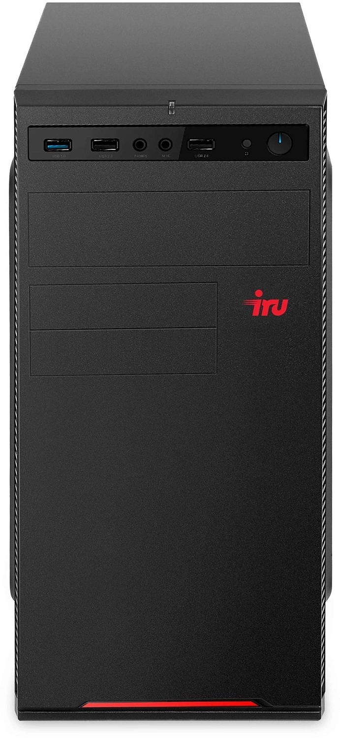 ПК IRU Опал 613 MT i3 12100 (3.3) 8Gb SSD256Gb UHDG 730 Free DOS GbitEth 400W черный (2022877)