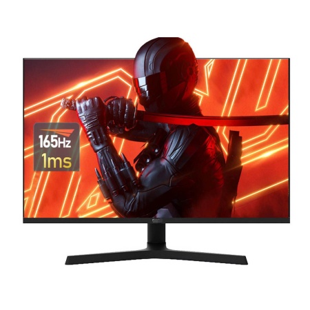 Монитор Bad Pack 27" AIWA MZ270A Black (IPS, 2560x1440, HDMI+HDMI+DP+DP, 1 ms, 178°/178°, 350 cd/m, 1000:1, 165Hz, MM, Pivot, внешн. БП)