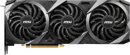 Видеокарта MSI PCI-E 4.0 RTX 3080 Ti VENTUS 3X 12G OC RU NVIDIA GeForce RTX 3080TI 12Gb 384bit GDDR6X 1695/19000 HDMIx1 DPx3 HDCP Ret