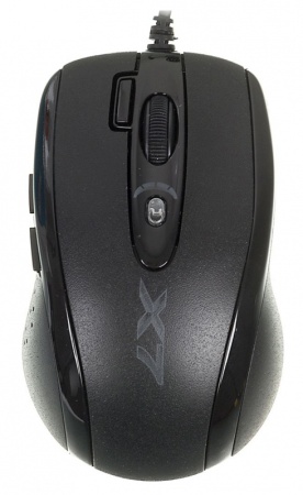 Мышь A4Tech X-710MK черный оптическая (2000dpi) USB (7but)