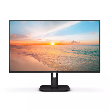 Монитор 23,8" Philips 24E1N1300A 1920x1080, WLED, 16:9, IPS, 250cd, 1300:1, MID, 4ms, 178/178, HDMI, 2xUSB 3.2, USB-C 65w(DP Alt), 100Hz, Speakers, Tilt, Внутр, VESA, Black, 2y