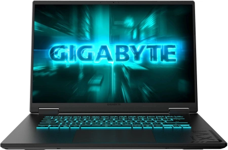 Ноутбук Gigabyte Gaming A16 GA6H Intel Core i7-13620H/32Gb/SSD1Tb/16"/IPS/WUXGA/1920x1200/165Hz/RTX5060 8Gb/NoOS/Black (CVHI3KZ864SD)