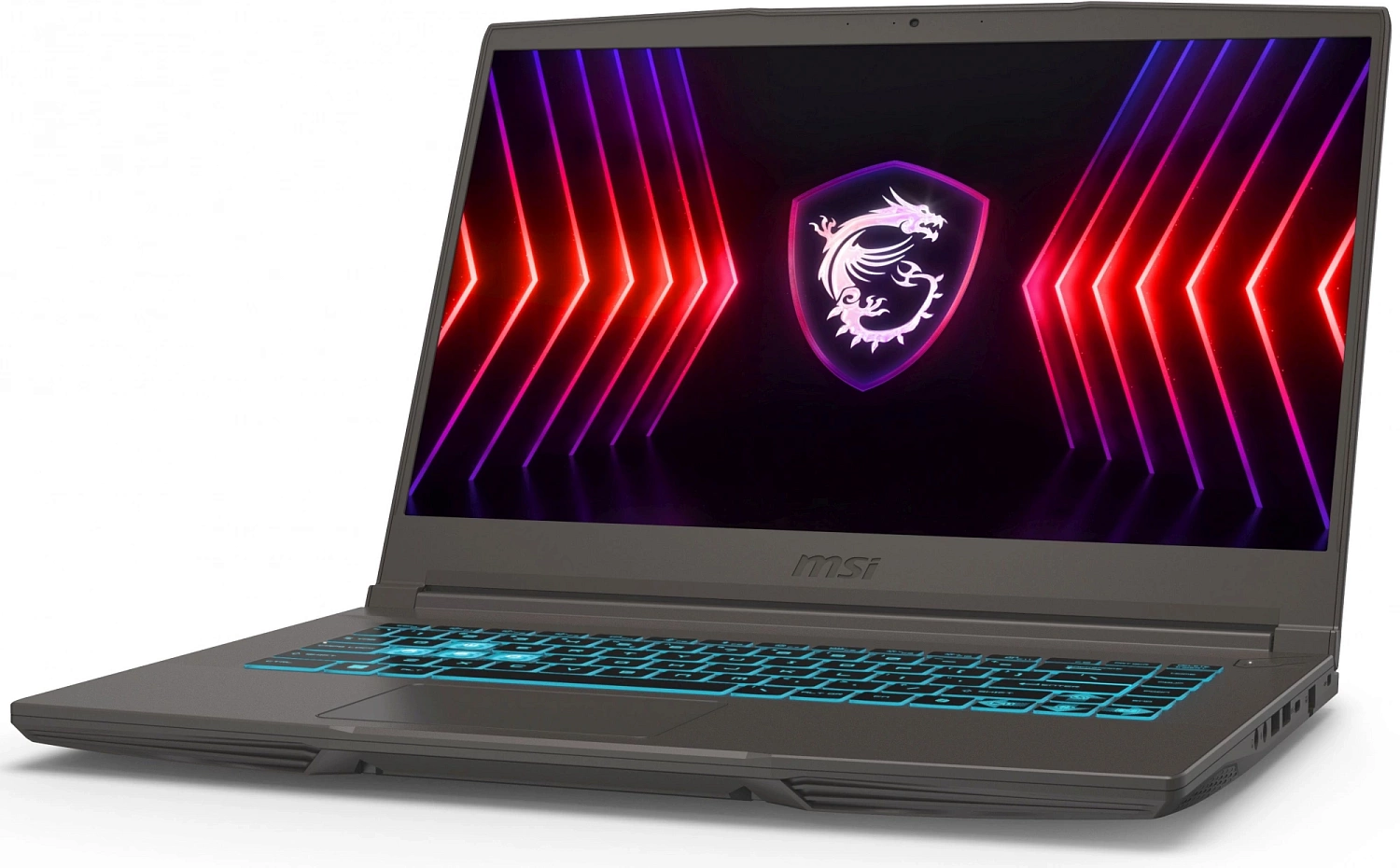 Ноутбук MSI Thin 15 B12VE-2075XRU Core i5 12450H 16Gb SSD1Tb NVIDIA GeForce RTX4050 6Gb 15.6" IPS FHD (1920x1080) noOS grey space WiFi BT Cam (9S7-16R831-2075)
