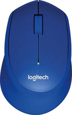 Мышь Logitech Wireless Mouse M330 SILENT PLUS, Blue, [910-004910]