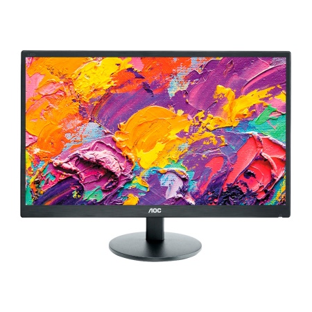 21.5" AOC E2270SWDN Black (TN, 1920x1080, D-sub+DVI, 5 ms, 90°/65°, 200 cd/m, 700:1 (20M:1), 60Hz), (125697)