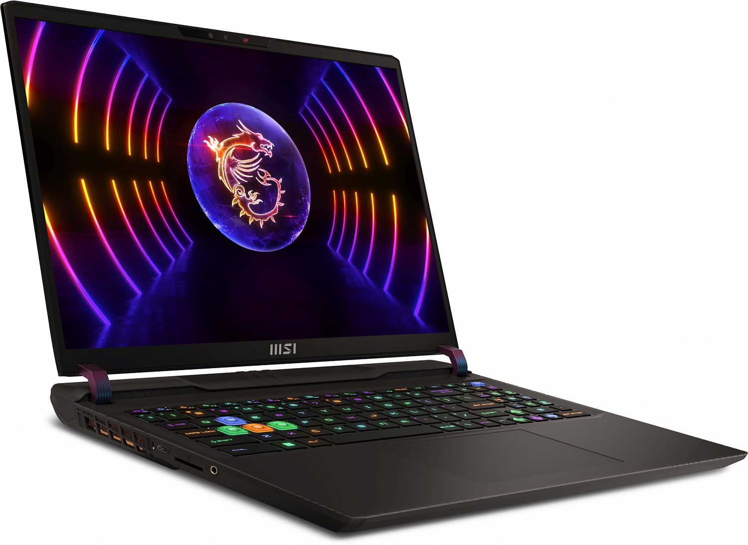 Ноутбук MSI Vector GP68 HX 13VG-207RU Core i7 13700HX 16Gb SSD1Tb NVIDIA GeForce RTX4070 8Gb 16" IPS QHD+ (2560x1600) Windows 11 Home grey WiFi BT Cam (9S7-15M222-207)